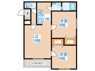 Ｐｒｉｍａｖｅｒａの物件間取画像